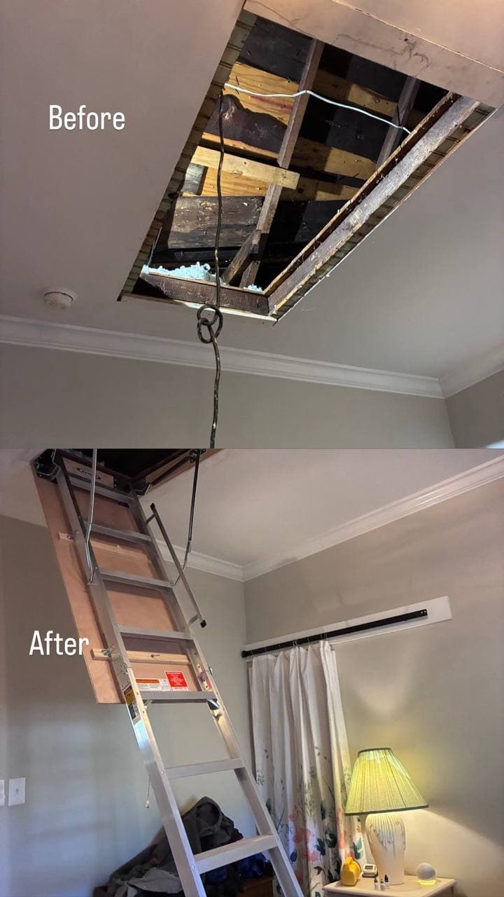 Attic Ladder Installation